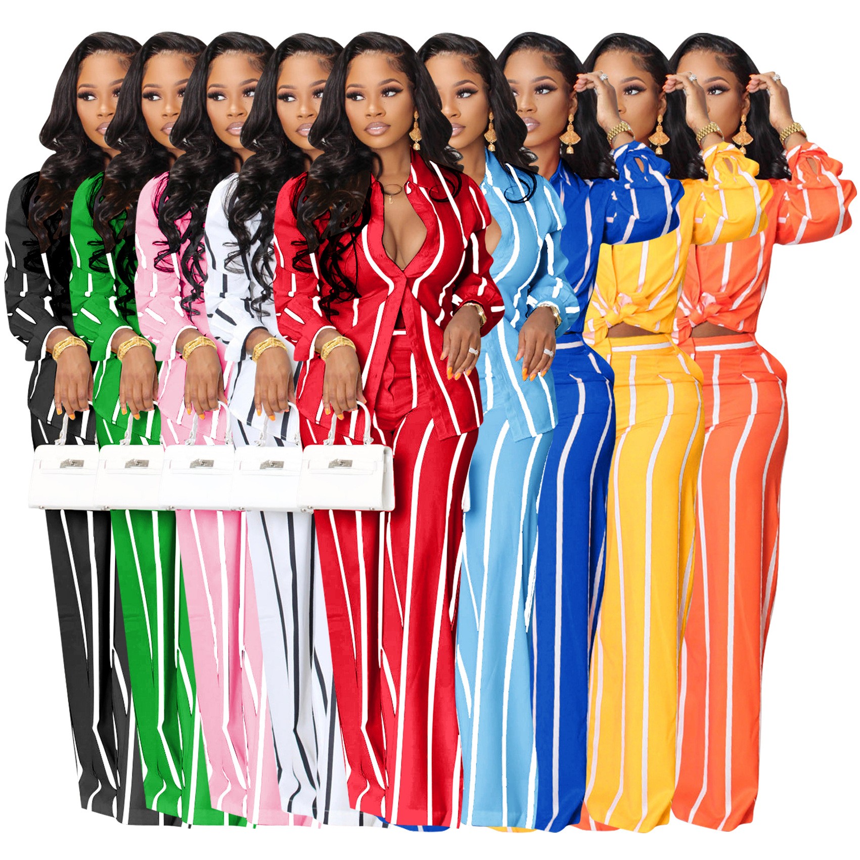 Summer Clothing - Women Outfit Two Piece Set Elegant