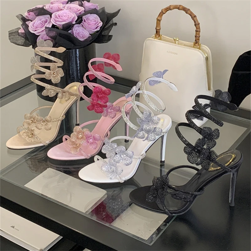 Summer Clothing Items - Aneikeh 2026 Summer Open Toe Ankle