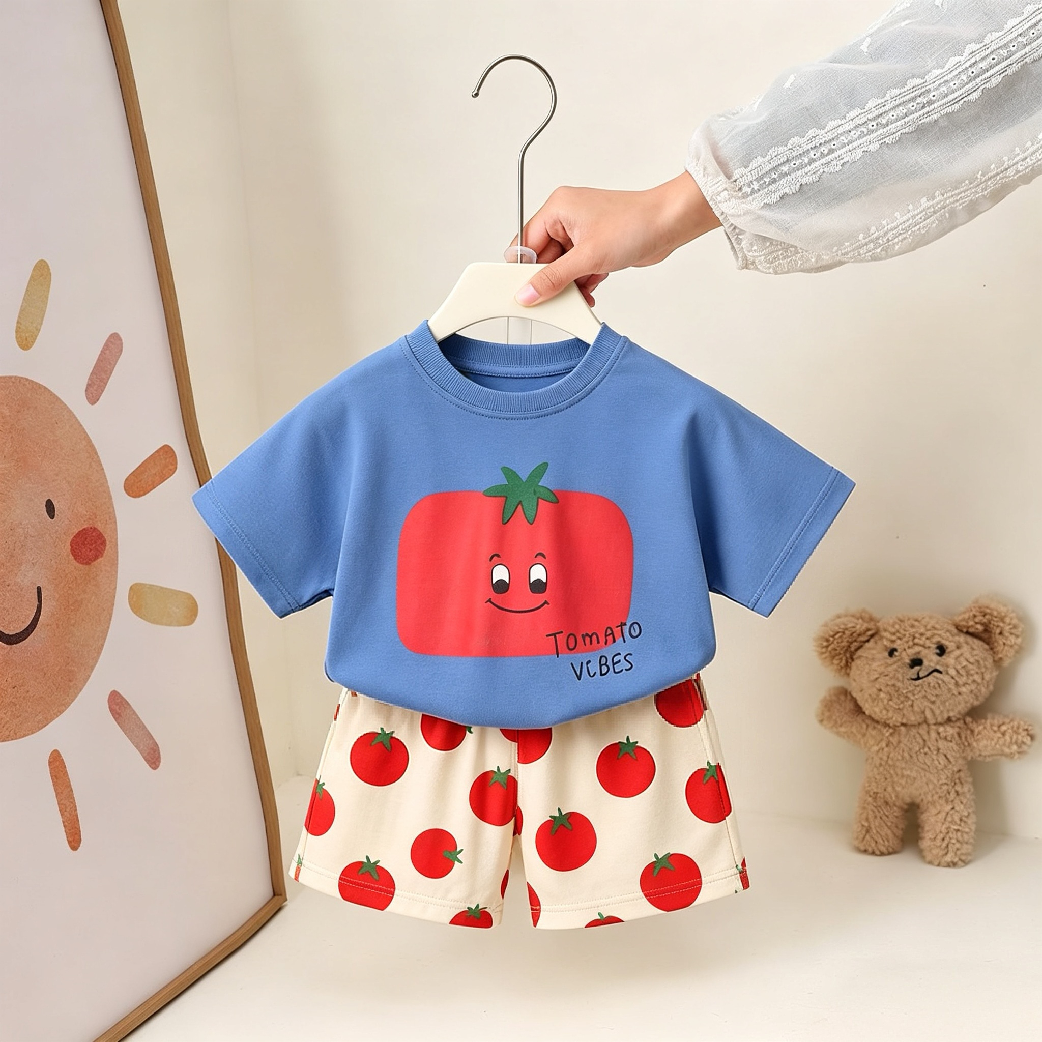 Summer Clothing Boutiques - Boutique Children's Wear Suit Summer Clothing