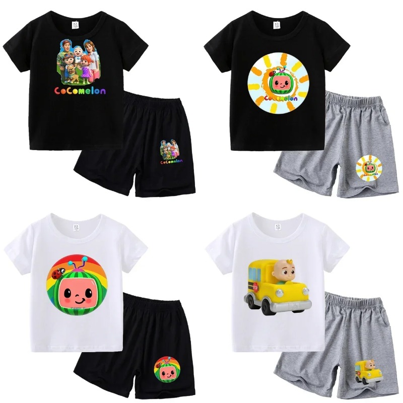 Summer Clothing Toddler - Cocomelons Summer Kid Clothes Set Baby