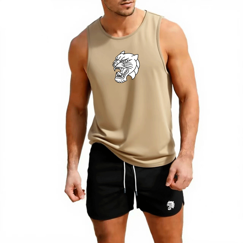 Summer Clothing - Running Vest Men's Summer Gym Clothing