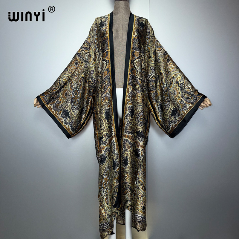 Summer Holiday Clothing Women - WINYI kimono summer Cardigan africa beach