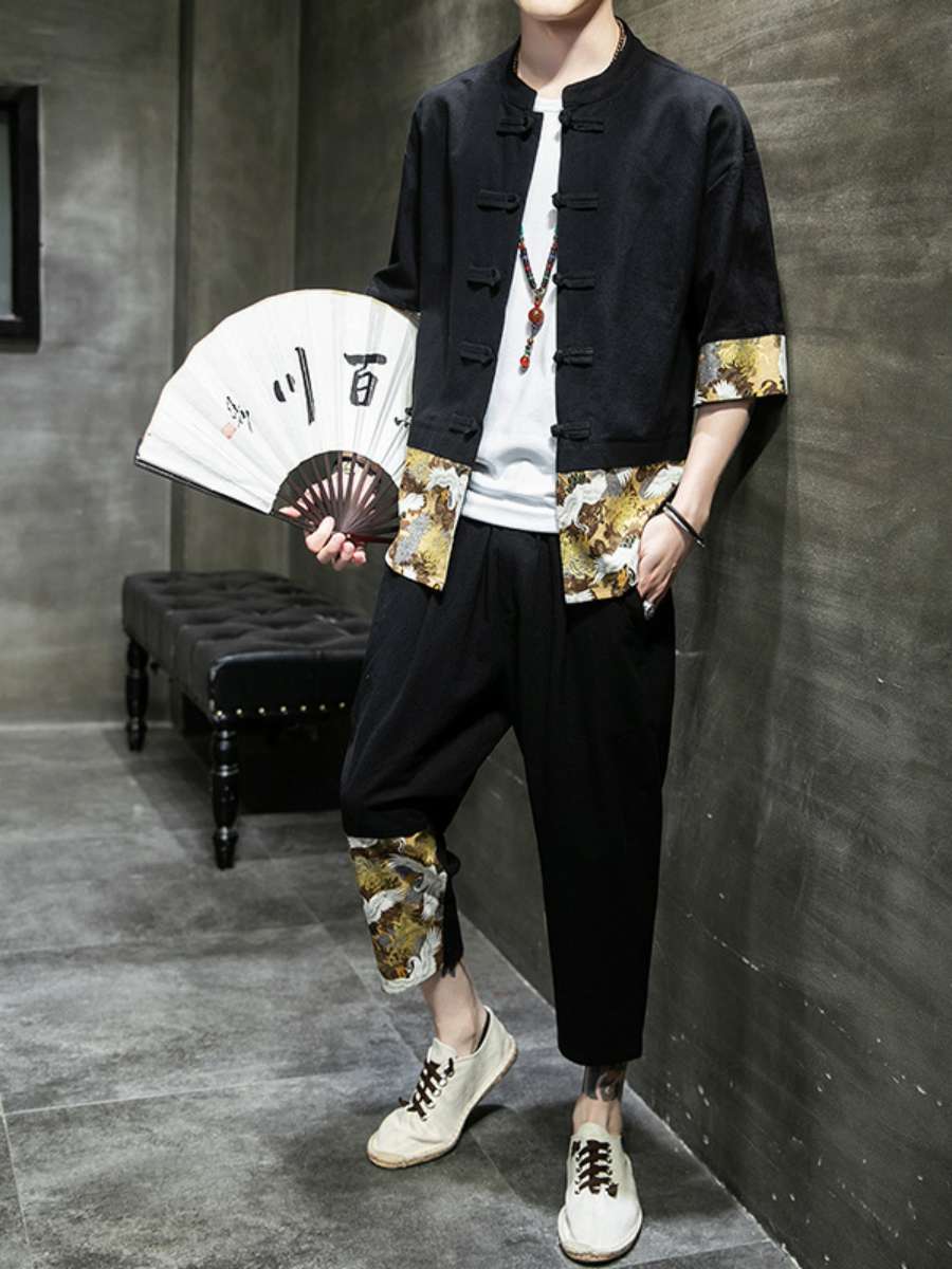 Summer Clothing Staples - New Spring Summer Sle Tang Suit