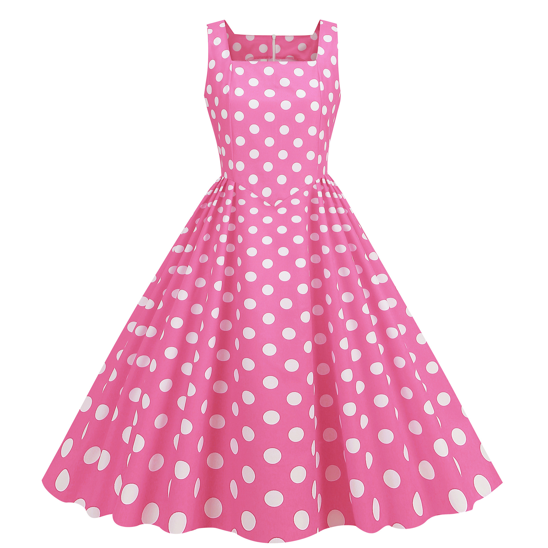 Summer Line Clothing Brand - Sexy Polka Dot Print A-Line Vest