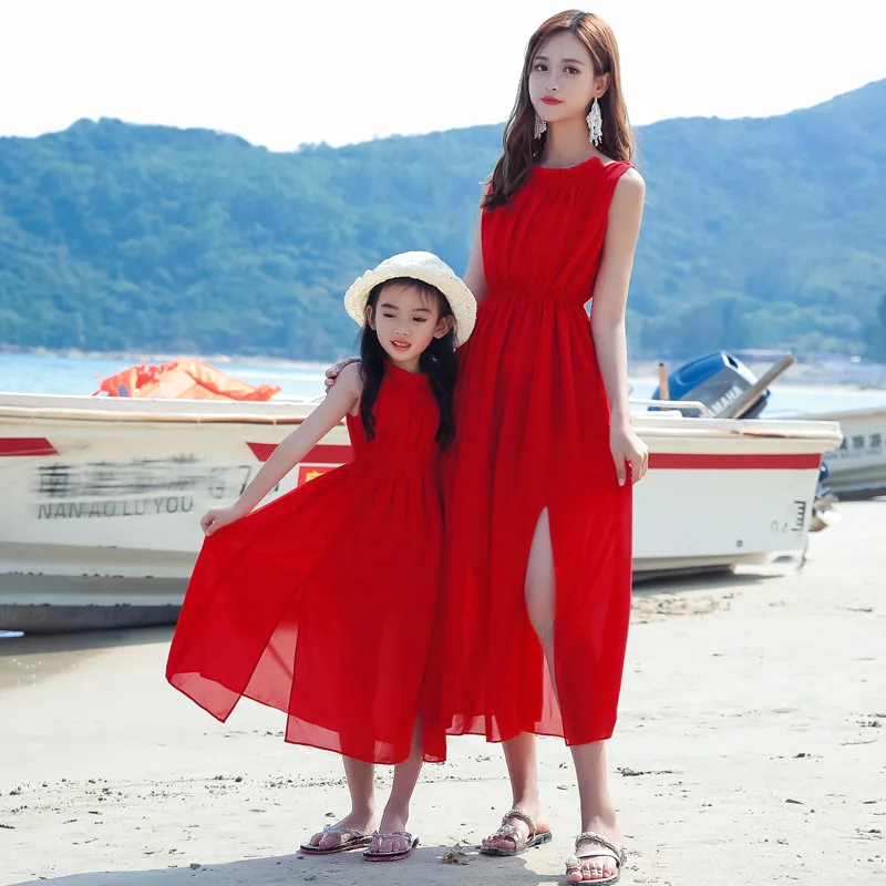 Mom and Girl Baby Vacation Loo - Summer Clothing Resort 리뷰 및 가격