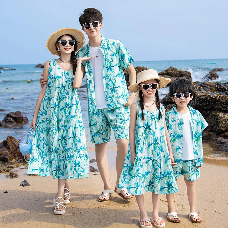 Vacation Parent-child Clothing - Summer Clothing Resort 리뷰 및 가격