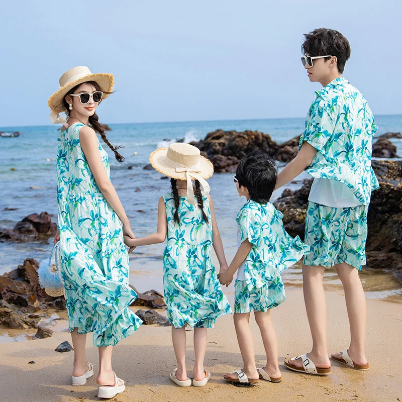 Vacation Parent-child Clothing - Summer Clothing Resort 리뷰 및 가격
