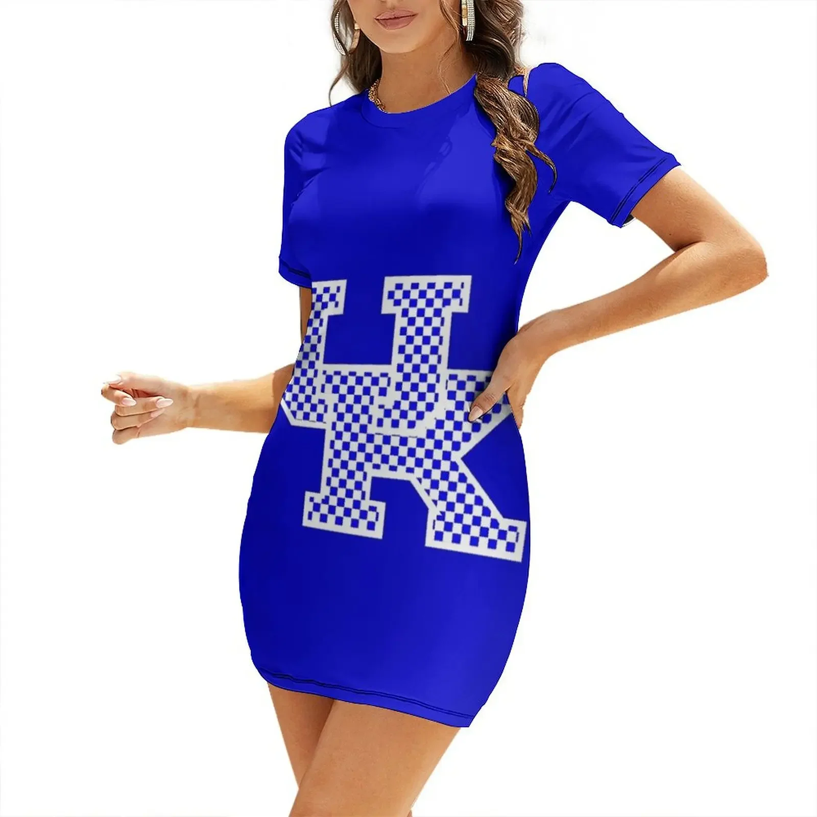 UK logo Short-Sleeved Dress dr - Womens Summer Clothing Uk 리뷰 및 가격