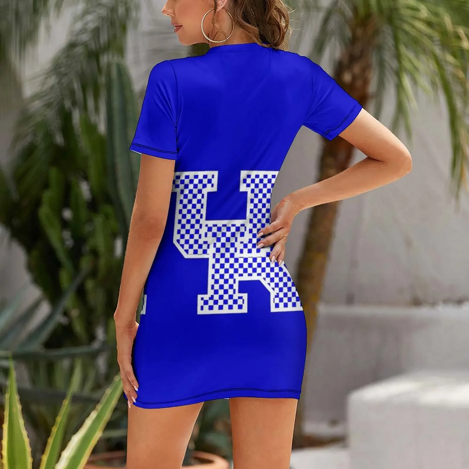 UK logo Short-Sleeved Dress dr - Womens Summer Clothing Uk 리뷰 및 가격