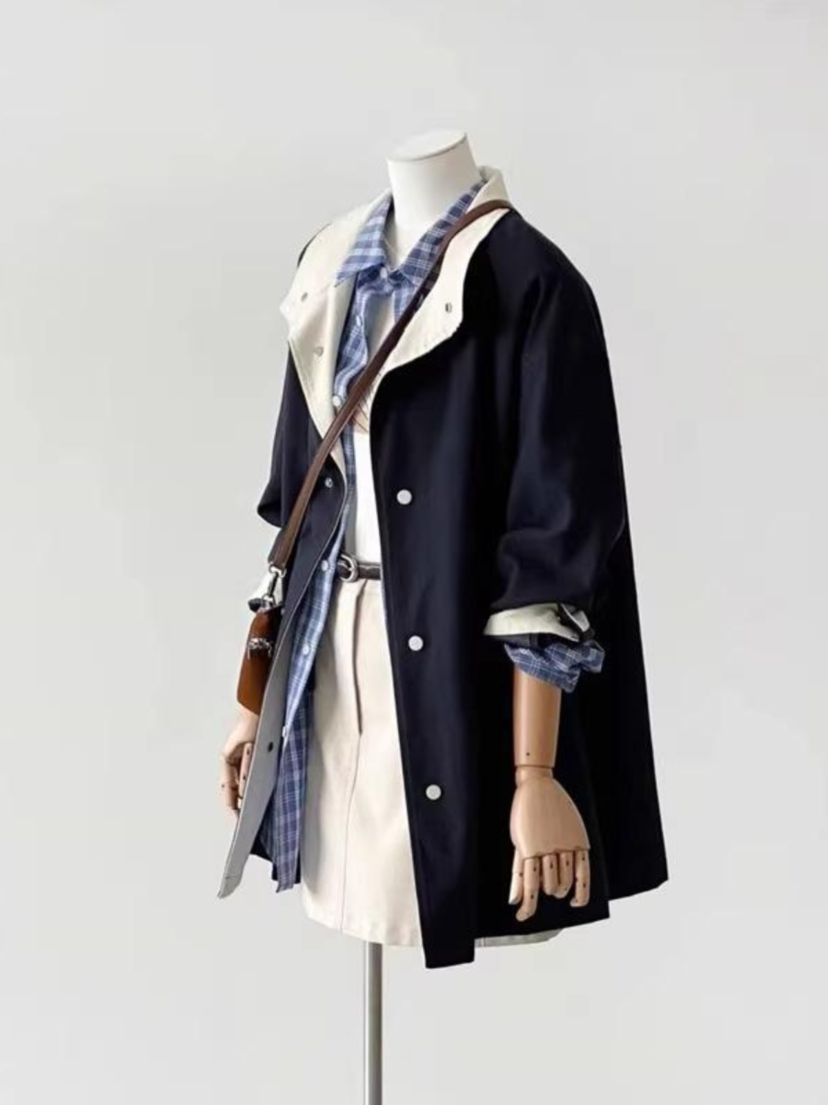 Lady Coat Trench Woman Ladies  - Summer Line Clothing Brand 리뷰 및 가격