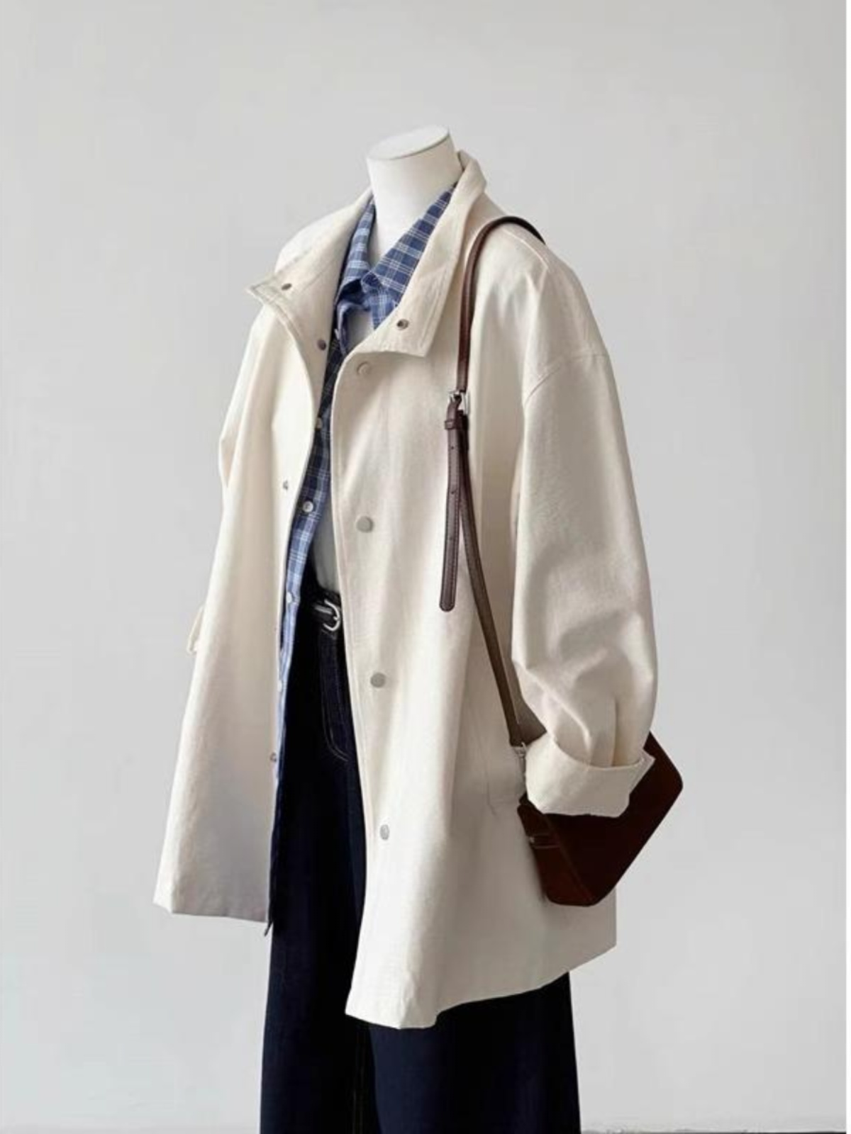 Lady Coat Trench Woman Ladies  - Summer Line Clothing Brand 리뷰 및 가격
