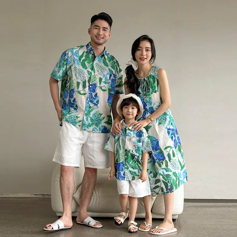 Beach Couple Look Family Match - Summer Clothing Resort 리뷰 및 가격