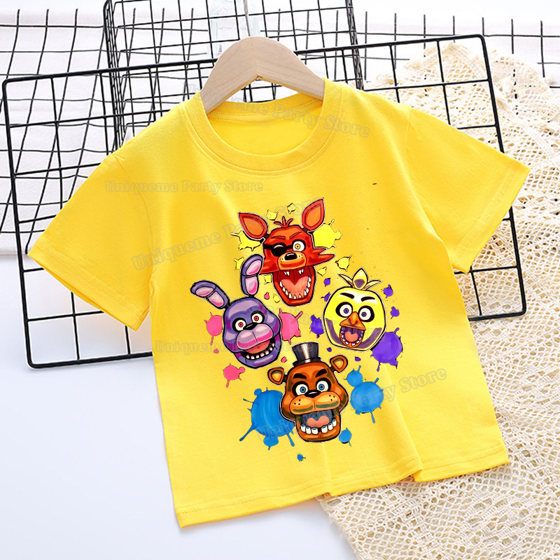 Five Night At Freddys T Shirt  - Summer Clothing Toddler 리뷰 및 가격