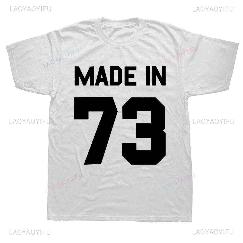 Hot Sale Made in 73 Graphic Cl - Summer Clothing Sale Men 리뷰 및 가격