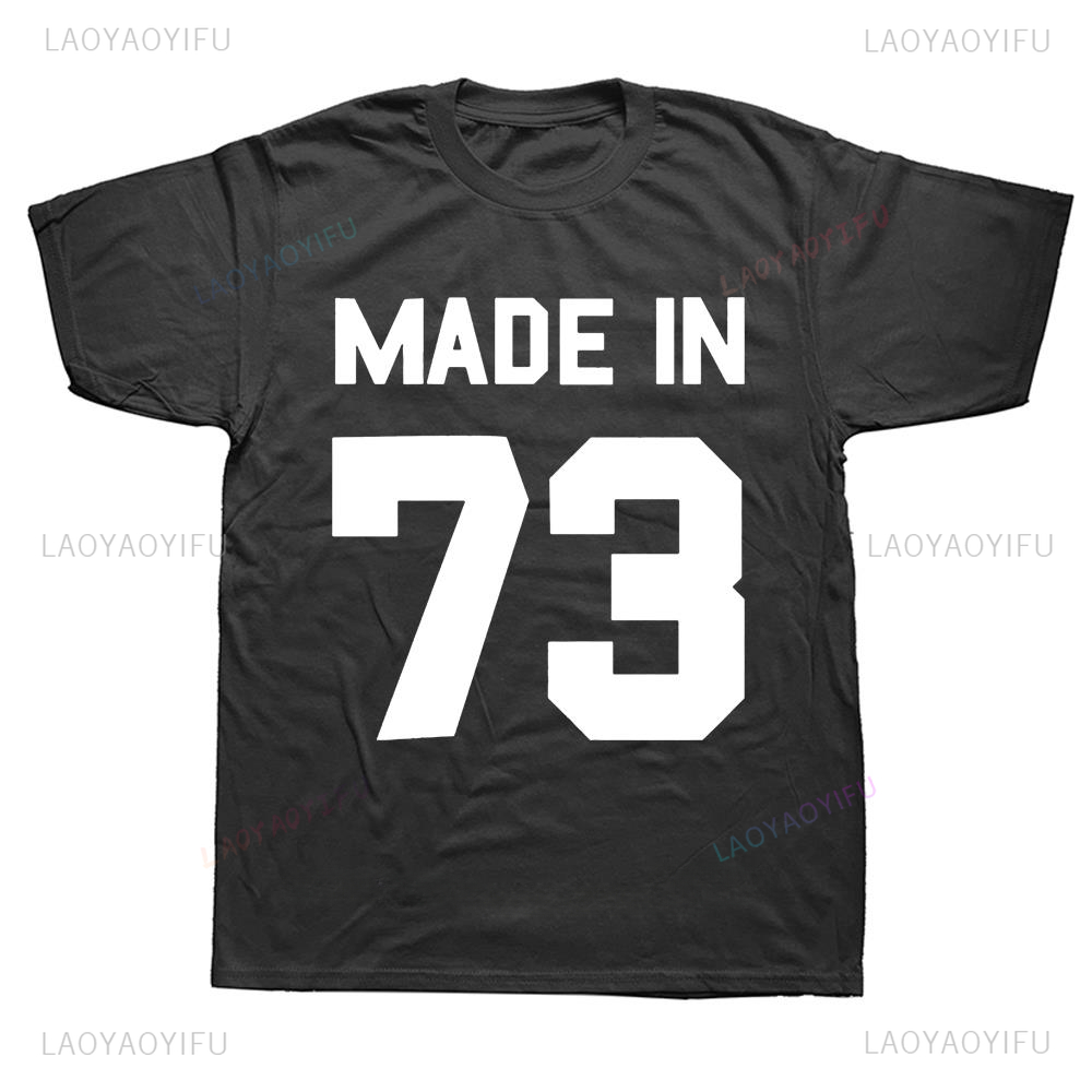 Hot Sale Made in 73 Graphic Cl - Summer Clothing Sale Men 리뷰 및 가격
