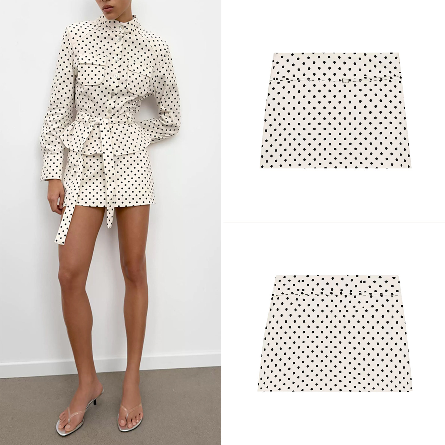 Fashionable A-Line Skirt with  - Summer Line Clothing Brand 리뷰 및 가격
