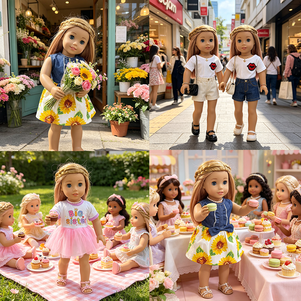 18 inch doll girl gentle and s - Summer Away Clothing 리뷰 및 가격