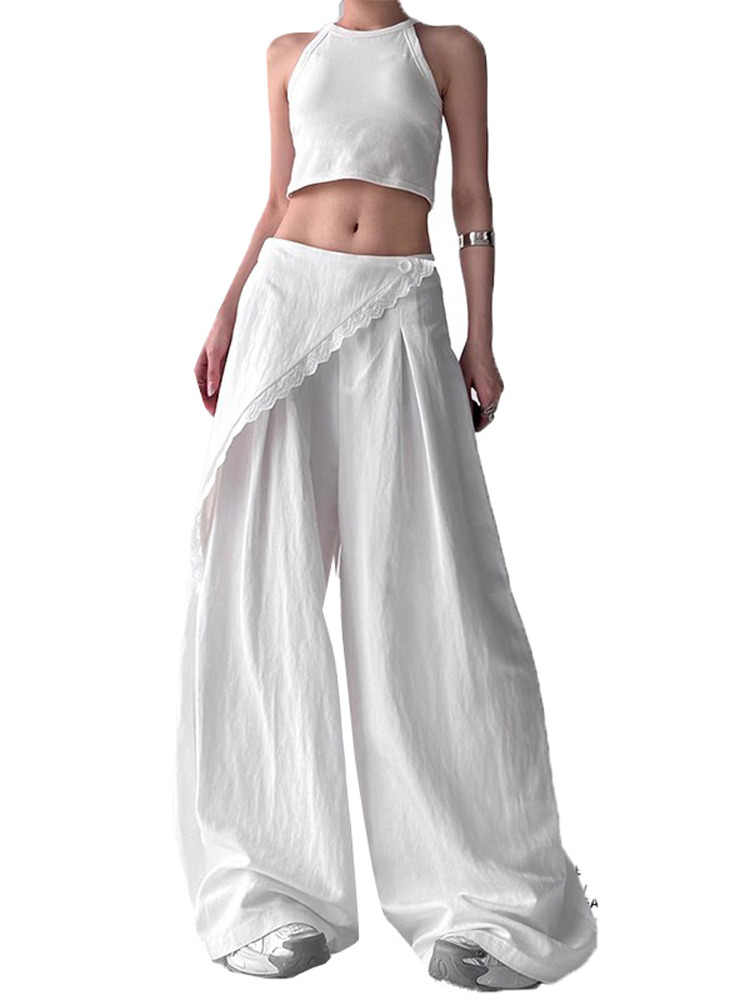 Women White Baggy Palazzo Pant - Palazzo Pant Wide 리뷰 및 가격