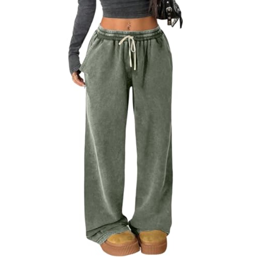 Gihuo Womens Baggy Sweatpants  - Palazzo Pant Wide 리뷰 및 가격