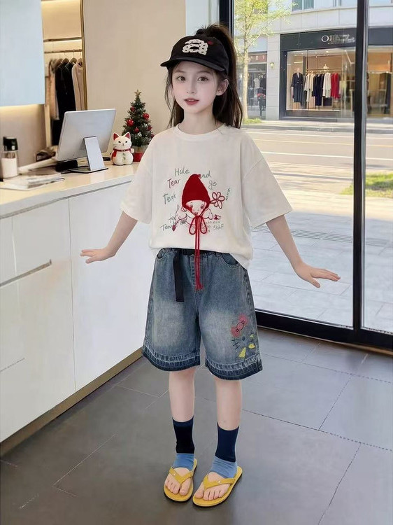 Girls Summer Short Sleeve T-Sh - Summer Clothing Online 리뷰 및 가격