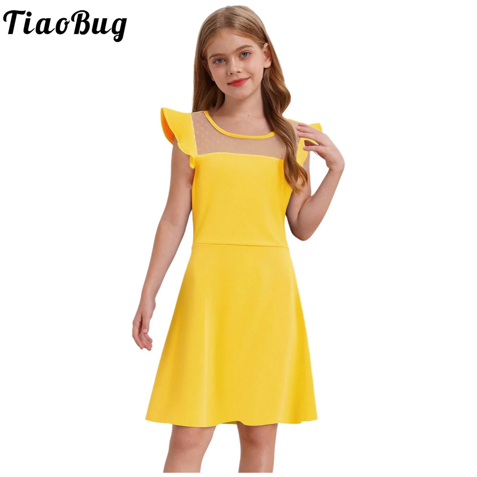 Teen Girls Summer Dress Ruffle - Summer Clothing For Teen Girls 리뷰 및 가격