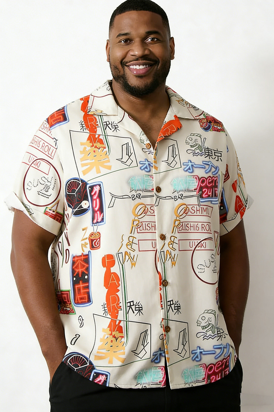 Mens Fashion Retro Short Sleev - Summer Vacation Clothing Men 리뷰 및 가격