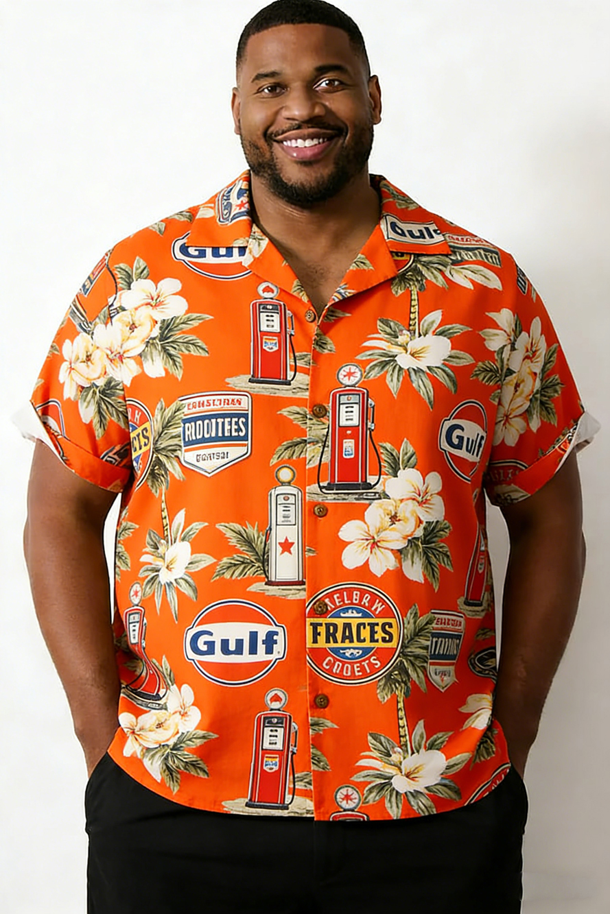 Mens Fashion Retro Short Sleev - Summer Vacation Clothing Men 리뷰 및 가격