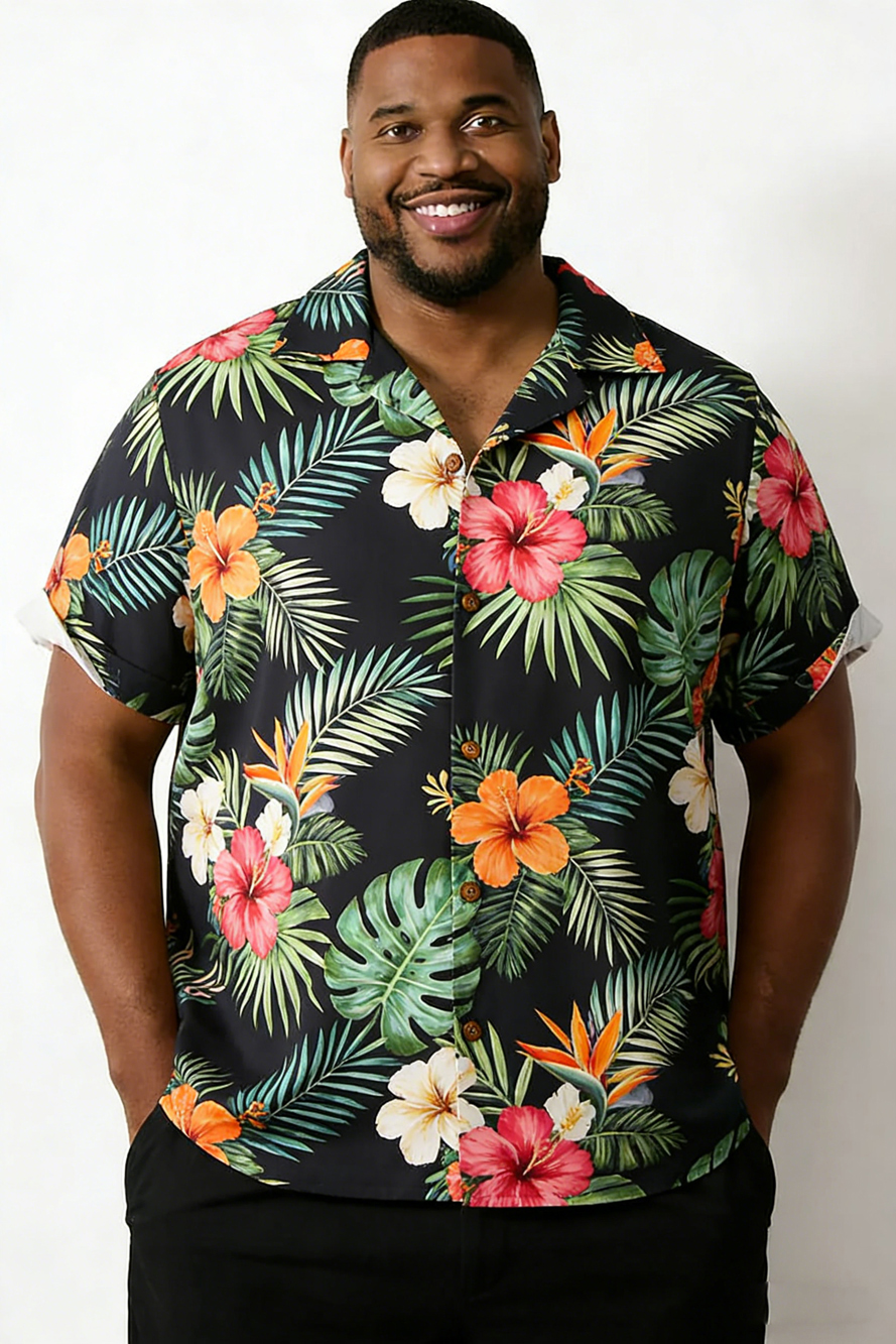 Mens Fashion Retro Short Sleev - Summer Vacation Clothing Men 리뷰 및 가격