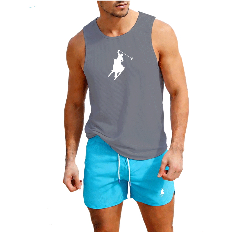European Men Summer Vest and S - Summer Clothing 리뷰 및 가격