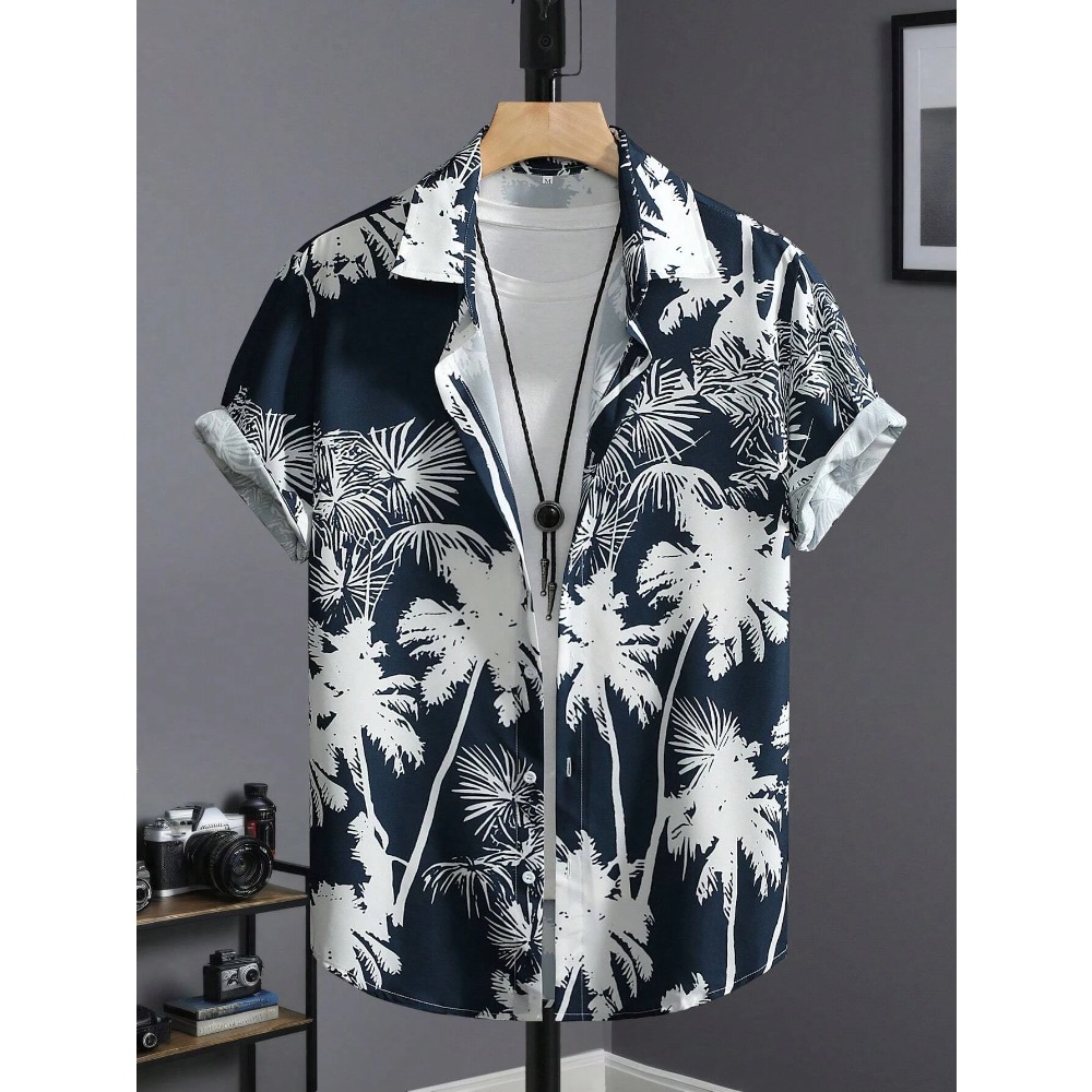 Palm Tree 3D Print Sport Quick - Summer Vacation Clothing Men 리뷰 및 가격