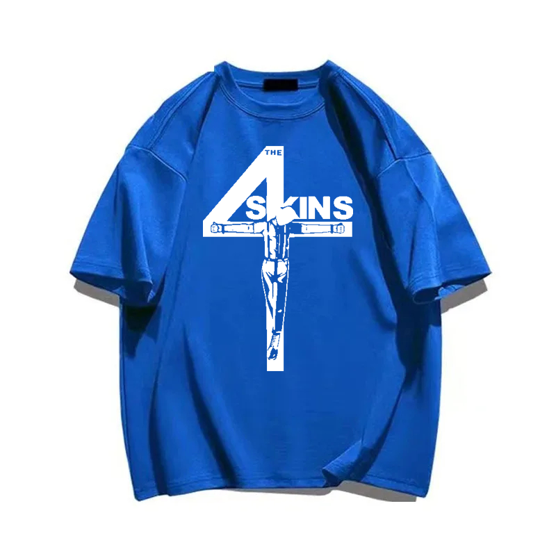 The 4 Skins Oi T Shirt Uk Punk - Summer Clothing Uk Men 리뷰 및 가격