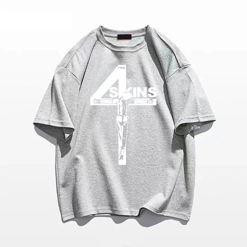The 4 Skins Oi T Shirt Uk Punk - Summer Clothing Uk Men 리뷰 및 가격