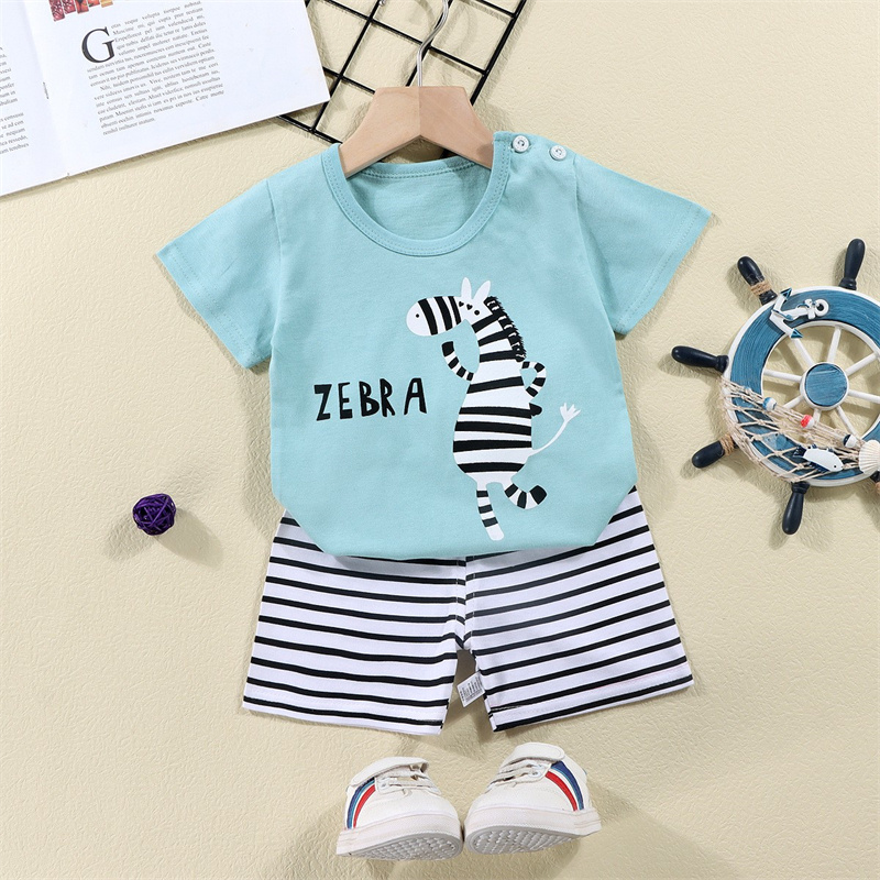 Cotton Tees+Shorts 2-piece Tra - Summer Clothing Toddler 리뷰 및 가격