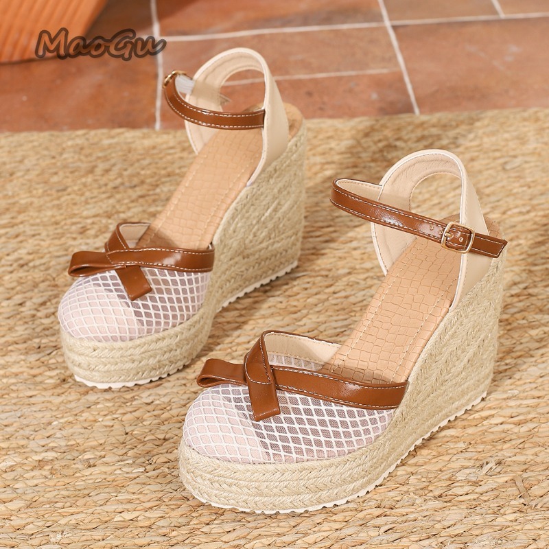 Size42 Women's Mesh Bow Espadr - Espadrille Sandal Women 리뷰 및 가격