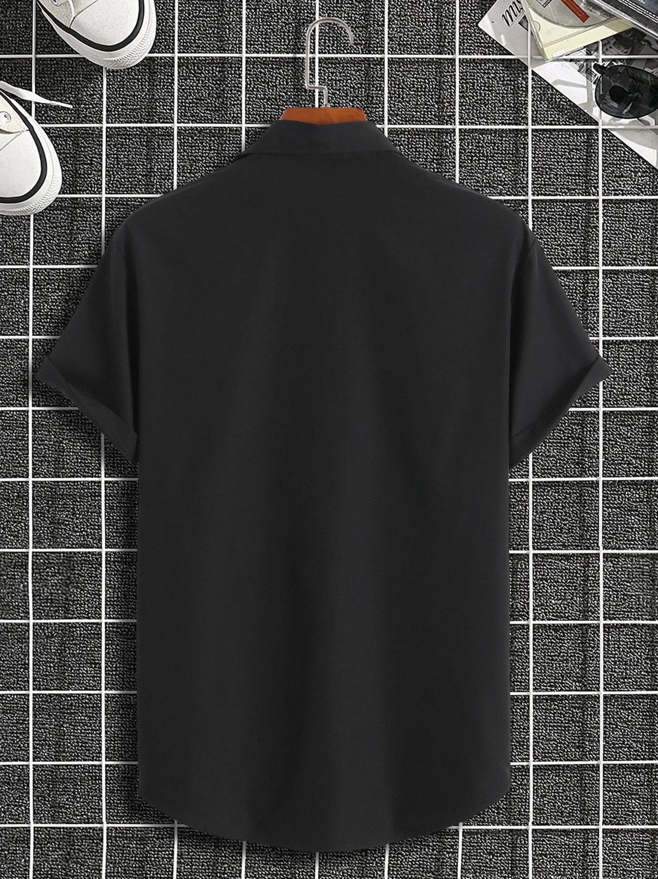 New Men's Slim Fit Short Sleev - Summer Line Clothing Brand 리뷰 및 가격