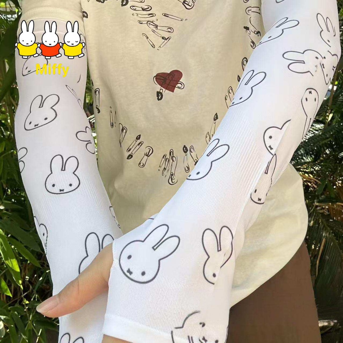 Kawaii Miffy Sun Protection Sl - Summer Away Clothing 리뷰 및 가격