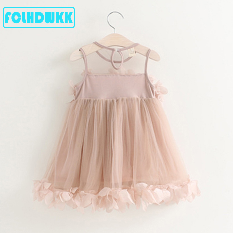 Baby Girls Dress Summer Flower - Summer Line Clothing Brand 리뷰 및 가격