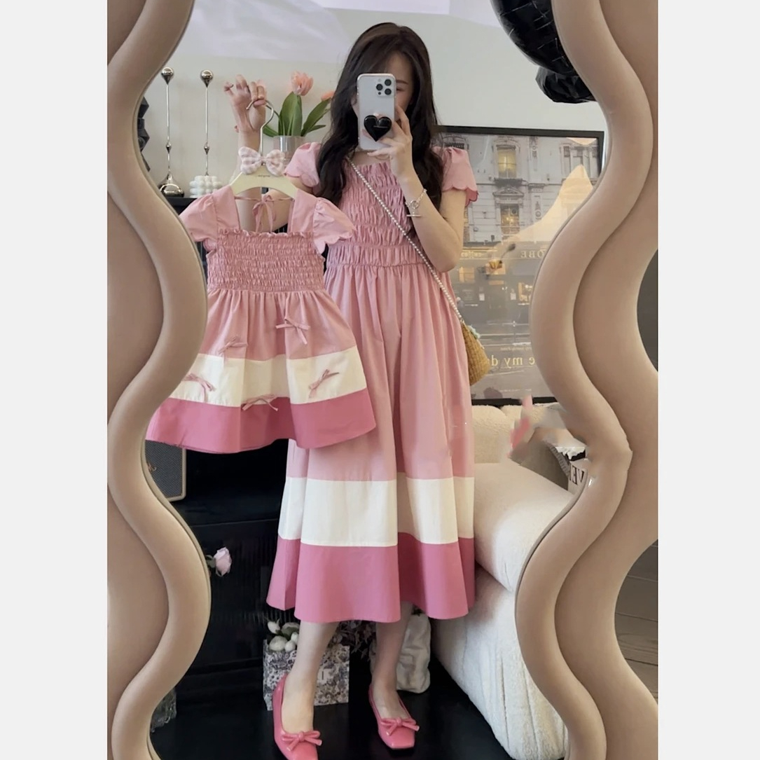 2024 Summer Mom and Daughter M - Summer Holiday Clothing Women 리뷰 및 가격