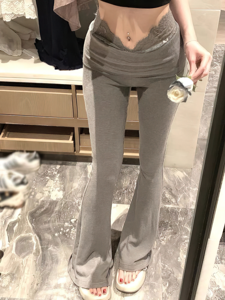 Lace Sport Wide leg High waist - Palazzo Pant Wide 리뷰 및 가격