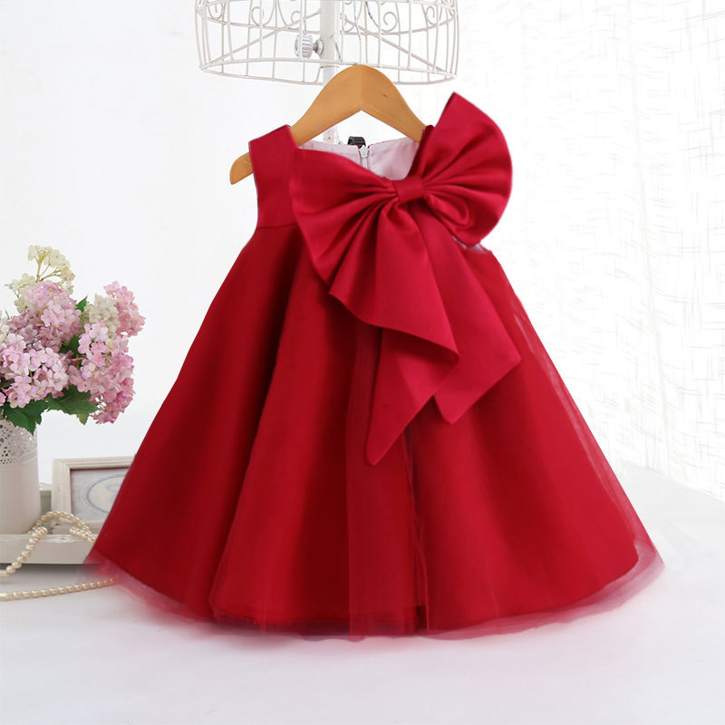 Summer Big Bow Baby Girl Dress - Summer Clothing Toddler 리뷰 및 가격