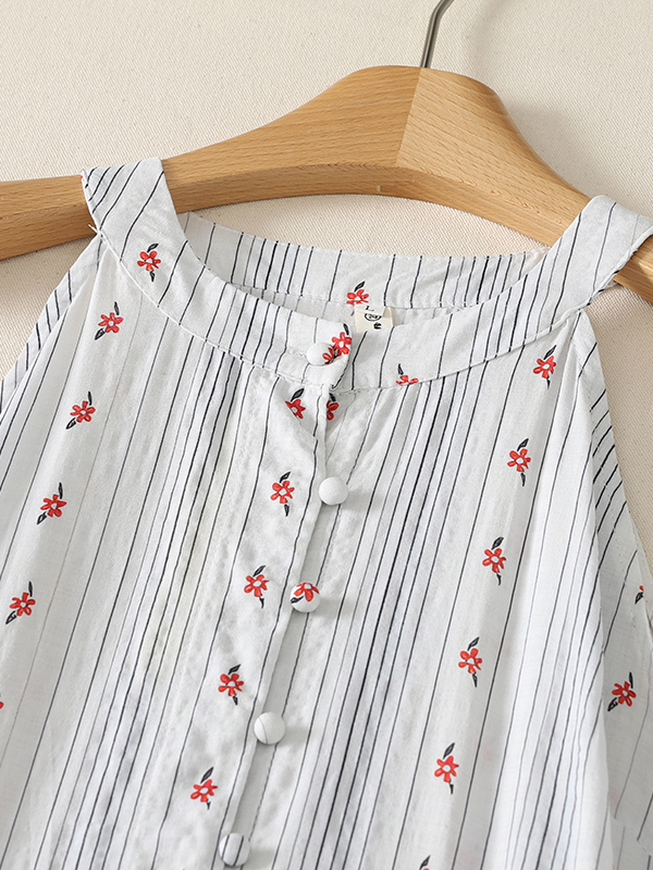 Elegant A-Line Dress Floral Pr - Summer Line Clothing Brand 리뷰 및 가격