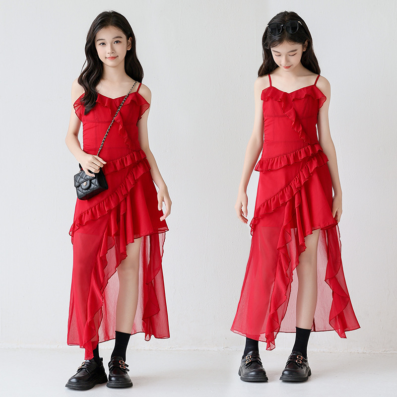 Girls Strapless Dress Summer T - Summer Clothing For Teen Girls 리뷰 및 가격