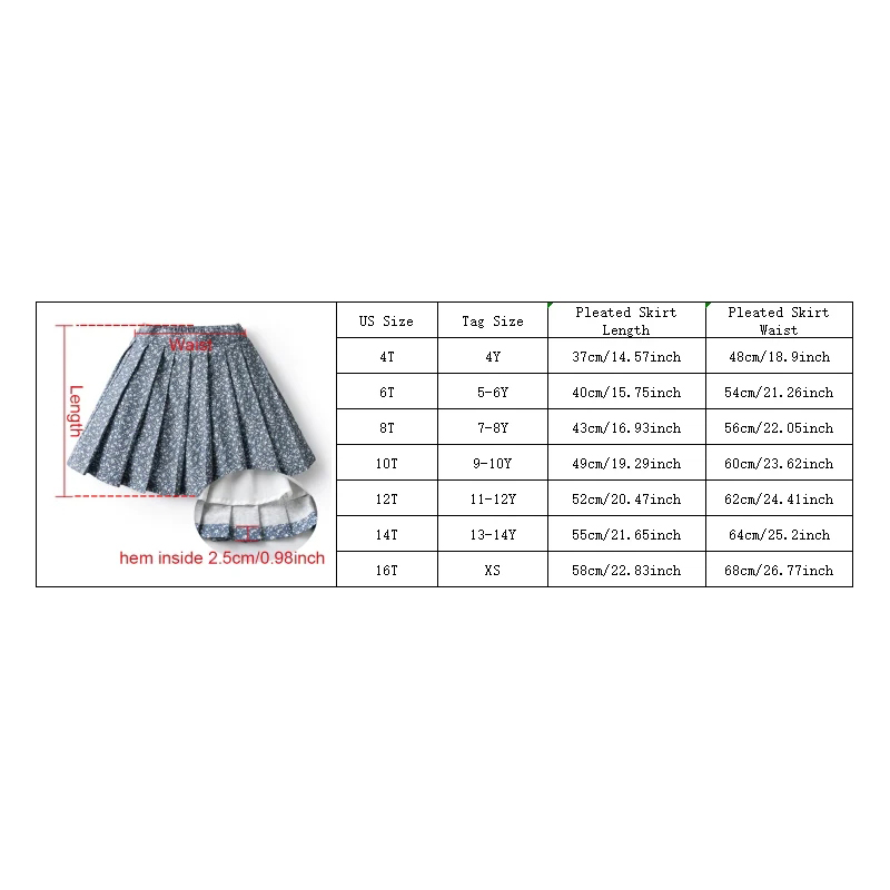 Princess Pleated Skirts for Ki - Summer Clothing Boutiques 리뷰 및 가격