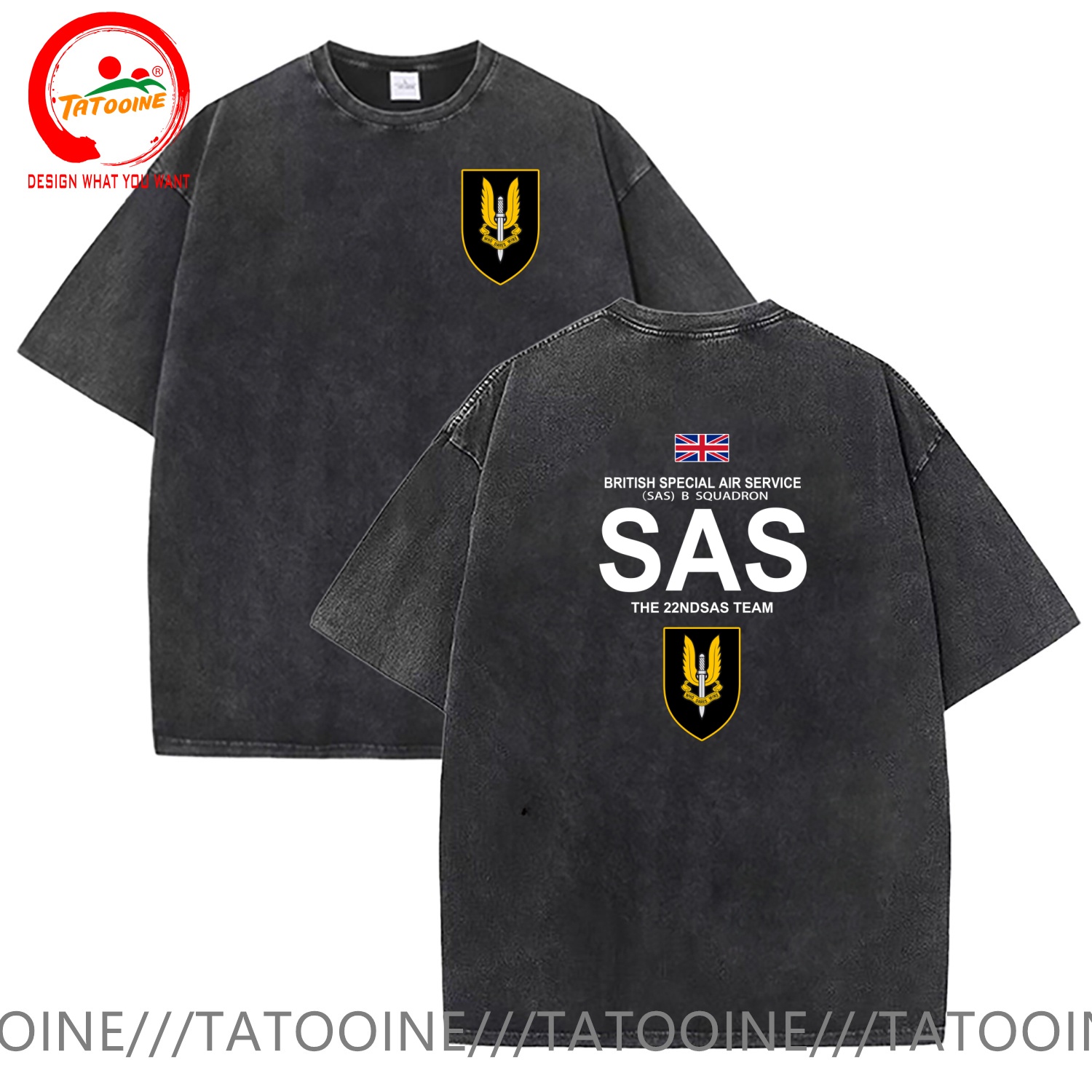Vintage Washed Cotton T-Shirt  - Summer Clothing Uk Men 리뷰 및 가격