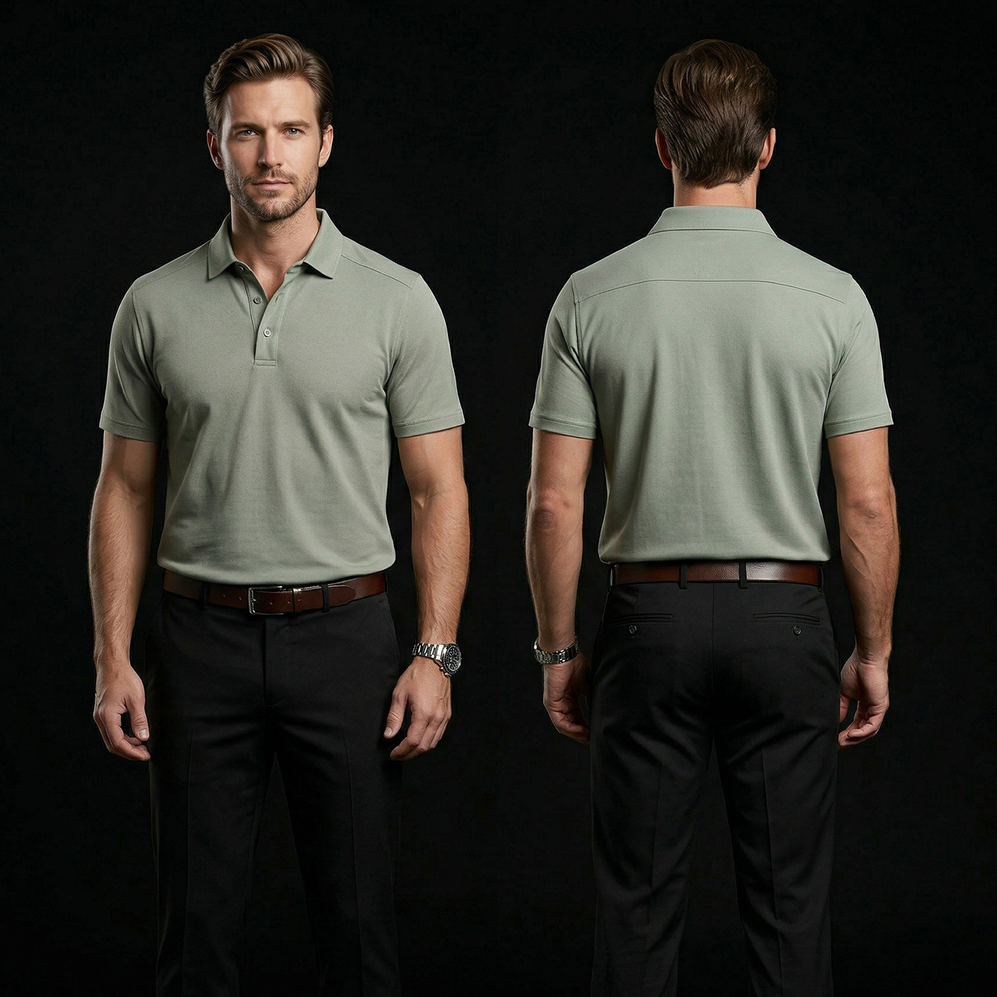 Long-staple Cotton Polo Shirt  - Summer Clothing Staples 리뷰 및 가격