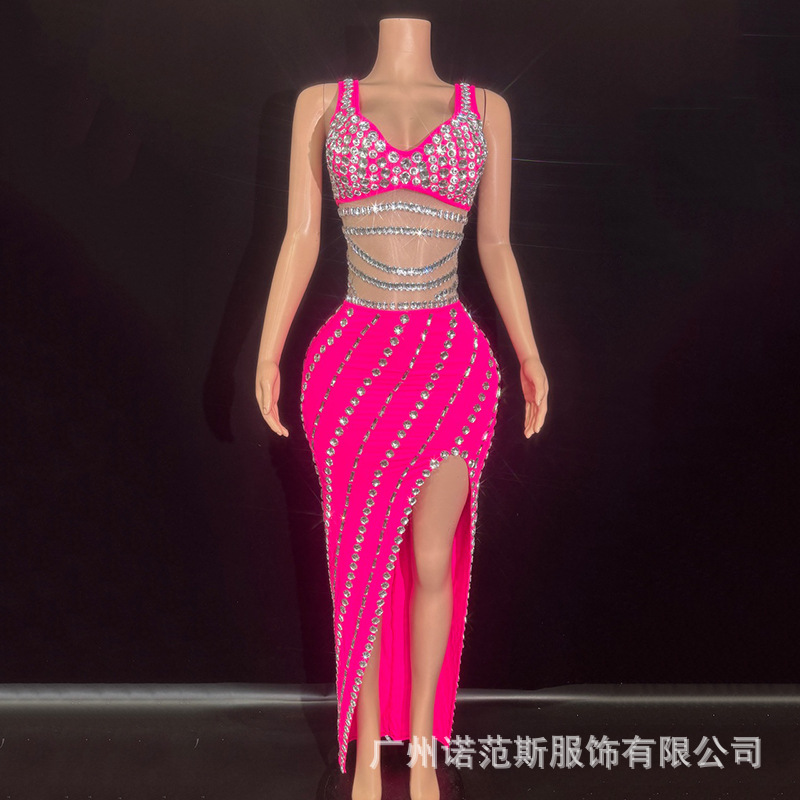 Luxury Hot Diamond Glam Suspen - Summer Clothing Resort 리뷰 및 가격
