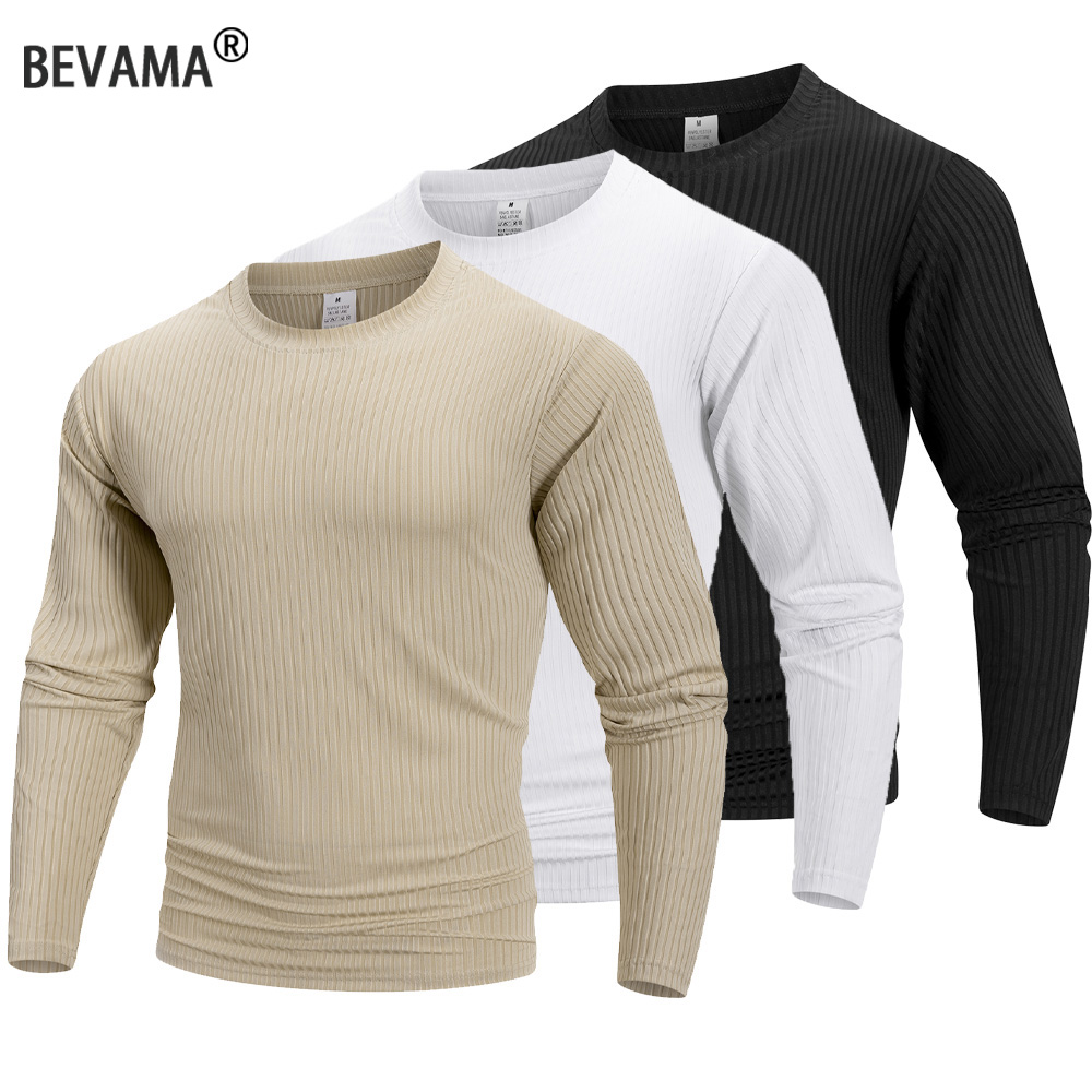Spring Summer Men's Crew Neck  - Summer Clothing Long Sleeve 리뷰 및 가격
