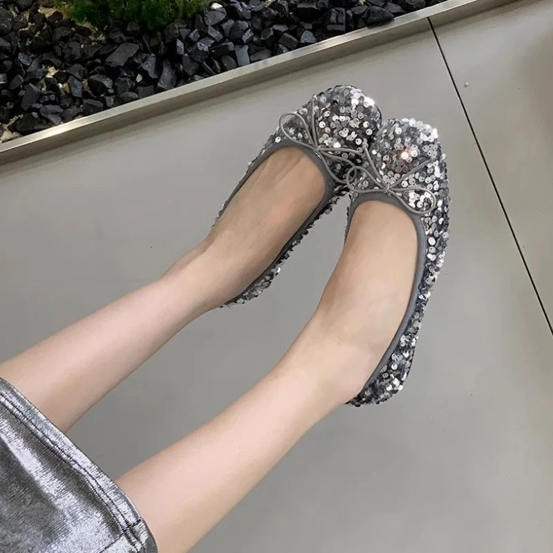 Evening Woman Flats Square Toe - Summer Clothing Online 리뷰 및 가격