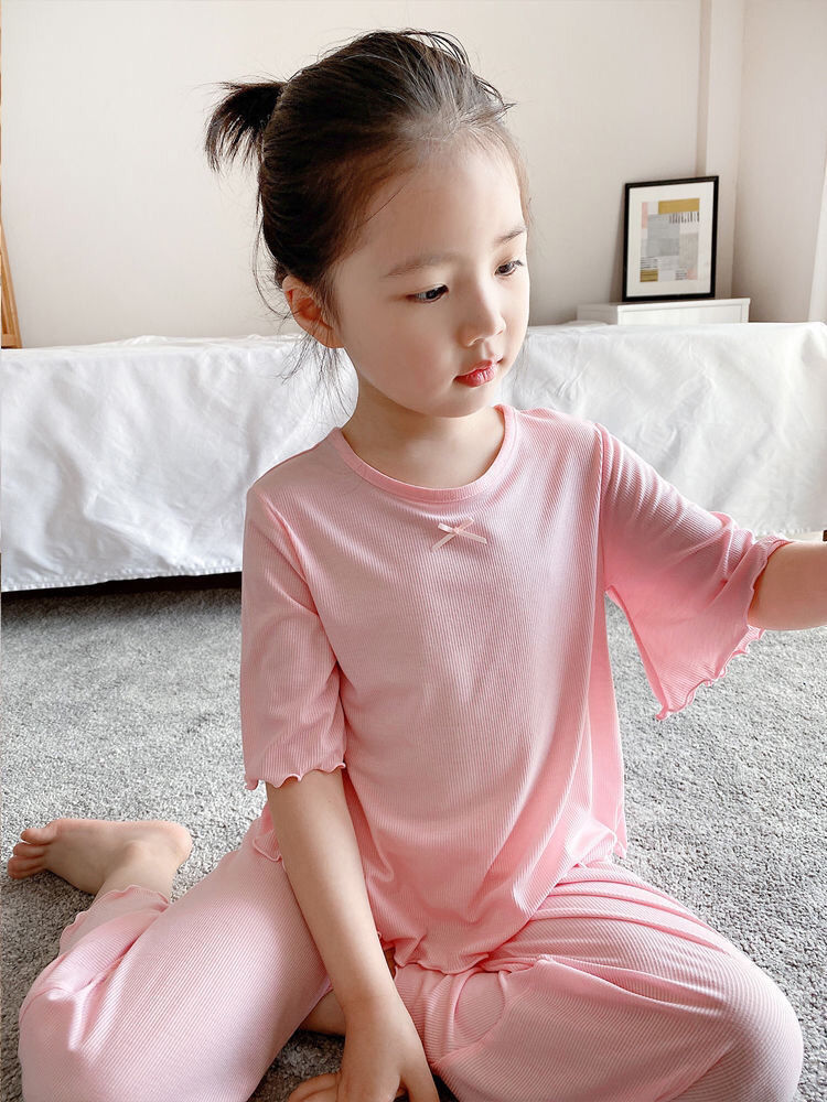 Pajamas Child House Clothing T - Summer Clothing For Teen Girls 리뷰 및 가격