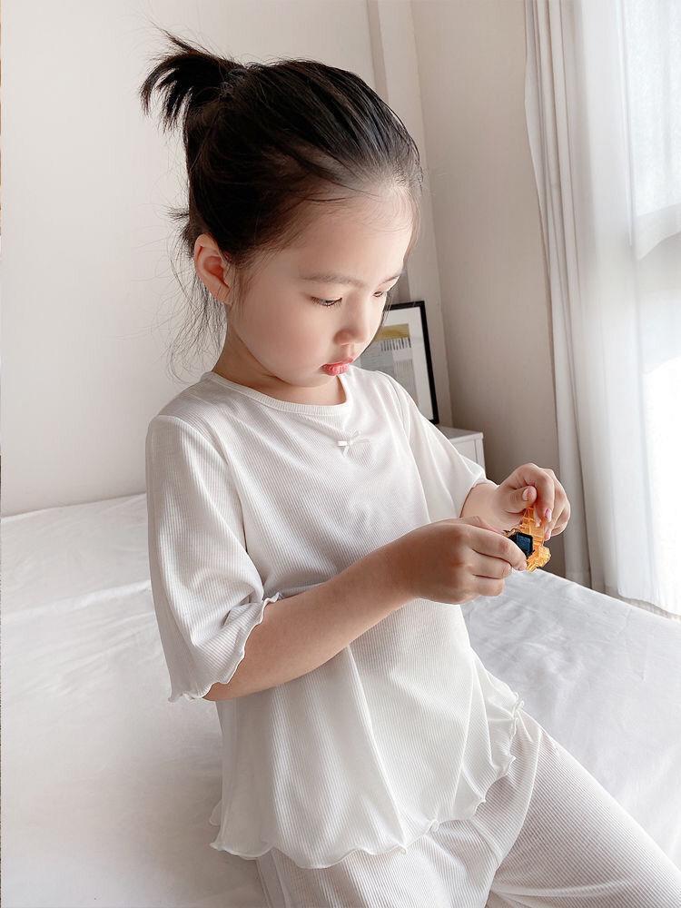 Pajamas Child House Clothing T - Summer Clothing For Teen Girls 리뷰 및 가격